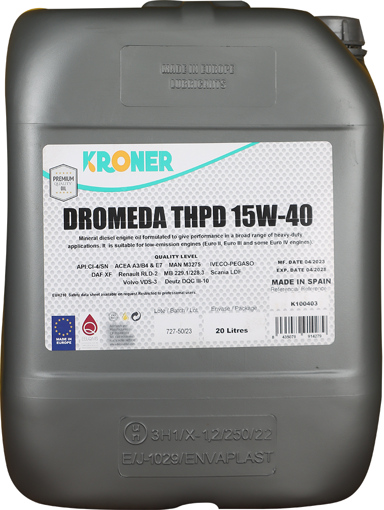 Kroner Dromeda THPD 15W-40 20L