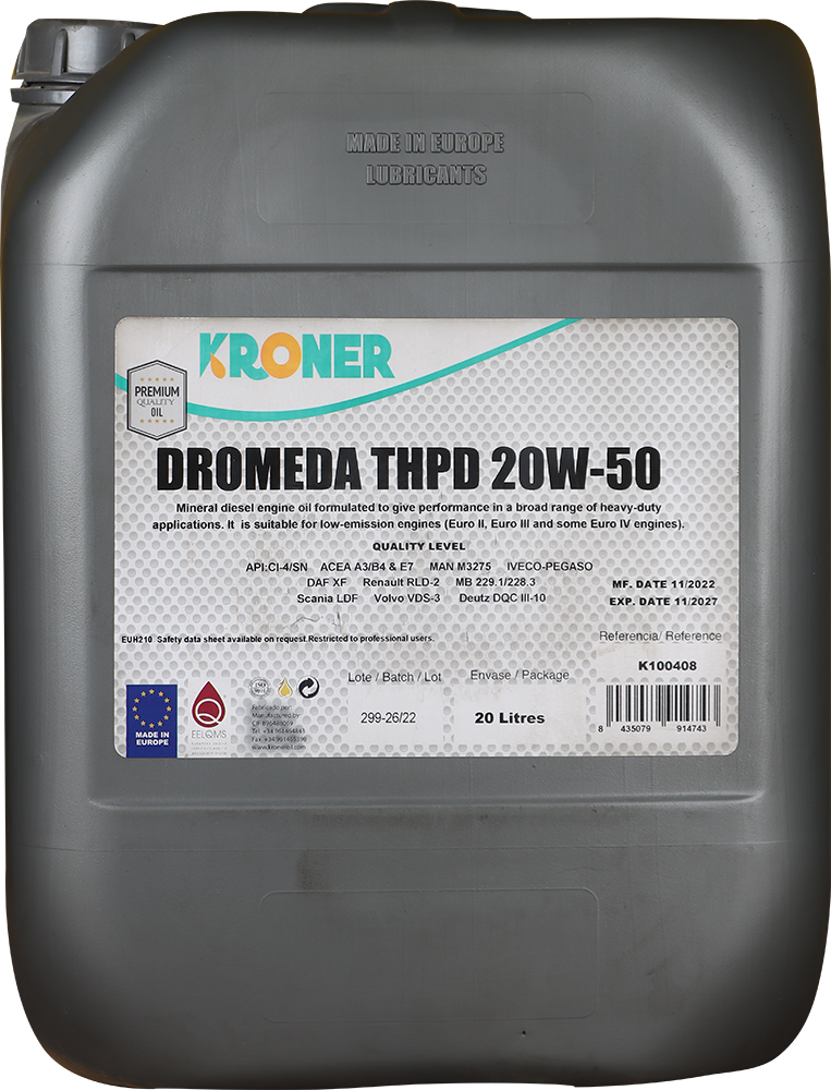 Kroner Dromeda THPD 20W-50 20L