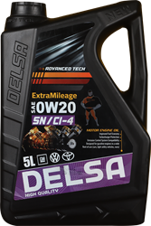 Delsa SAE 0W20 5L